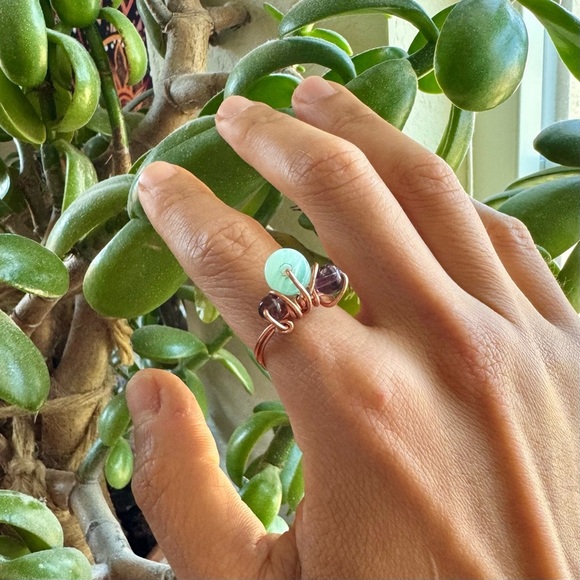 Unique Copper Ring - Picture 2 of 2